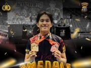 Bripda Gabriel Simorangkir, dari Polres Kutim Ukir Prestasi di Kapolri Cup VI Taekwondo 2025