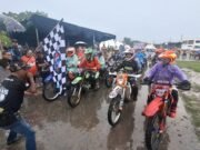 2.000 Riders JELAS 7 Gaspol di Tengah Hujan Sangatta