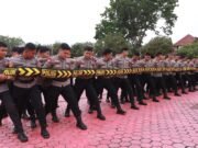 Polres Kutim Asah Kesiapsiagaan Dalmas