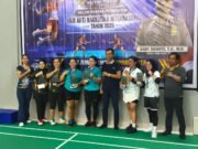 Bulutangkis Jadi Arena Kampanye Antinarkotika di Kutai Timur