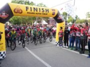 Ratusan Peserta Semarakkan Funbike dan Jalan Santai HUT ke-80 Bhayangkara