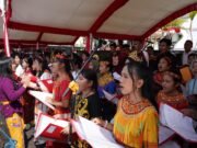 Harmonisasi Lagu Nasional, Paduan Suara YPPSB Sangatta Tampil Khidmat di HUT ke-81 RI