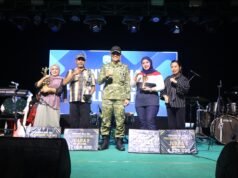 Meriahnya Puncak HUT Brigif 32, Juara Voli Terima Rp 20 Juta