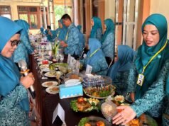 Lomba Masak B2SA Gelaran TP PKK Kutim, Dorong Pola Konsumsi Pangan Sehat