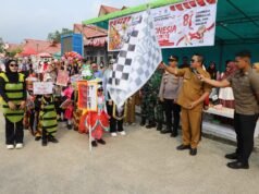 Merah Putih di Lomba Karnaval IGTKI Kutim, 555 Bocah TK Tumbuhkan Nasionalisme