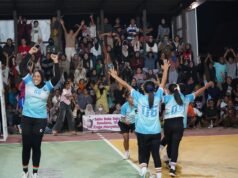 Final Bola Voli Semarakkan Hari Jadi Karangan Ilir