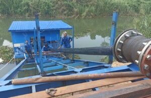Intake Ponton Kabo Beroperasi, Produksi Air Capai 312 Liter per Detik