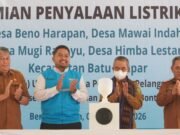 Listrik Desa Menyala, Pemcam Batu Ampar Dorong Penerangan Jalan